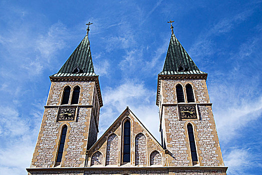 萨拉热窝的圣心大教堂
