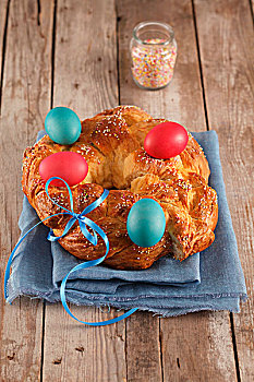 面包圈,复活节彩蛋