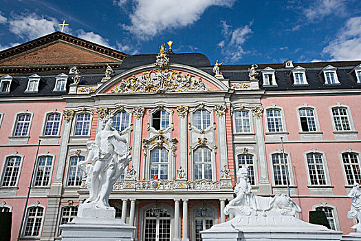 宫殿,大教堂,背影,莱茵兰普法尔茨州,德国,欧洲