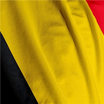 比利时,旗帜,特写