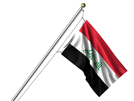 隔绝,伊拉克,旗帜