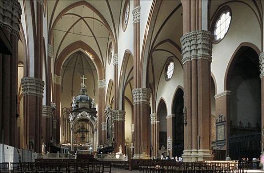 大教堂,博洛尼亚,艾米利亚罗马涅,意大利