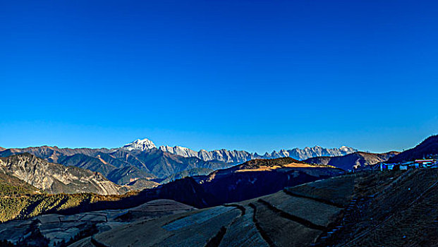 香格里拉沿途美景