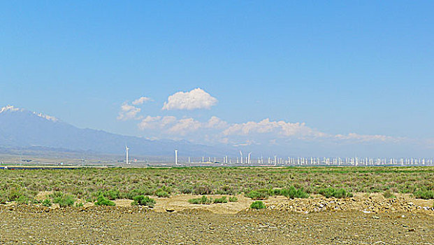 乌鲁木齐达坂城区柴窝堡湖国家湿地公园