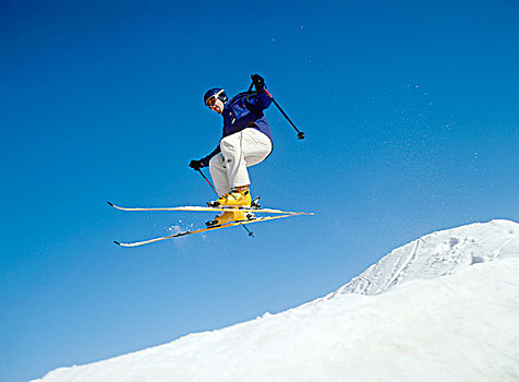 障碍滑雪,滑雪