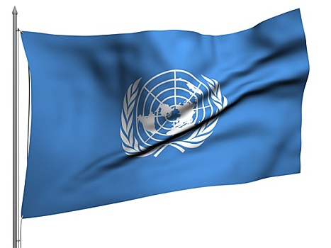 飞,旗帜,联合国,收集
