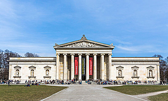 古代雕塑展览馆,马克斯沃夫施塔特,慕尼黑,巴伐利亚,德国,欧洲