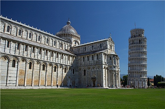 广场,中央教堂,比萨,意大利