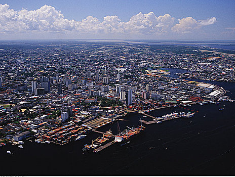 马瑙斯,港口,巴西
