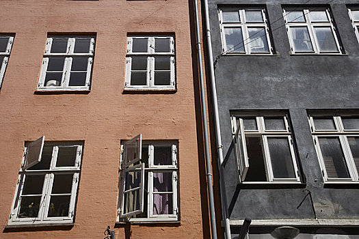 户外,房子,哥本哈根,西兰岛,丹麦