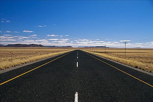 道路,天空,北开普,南非