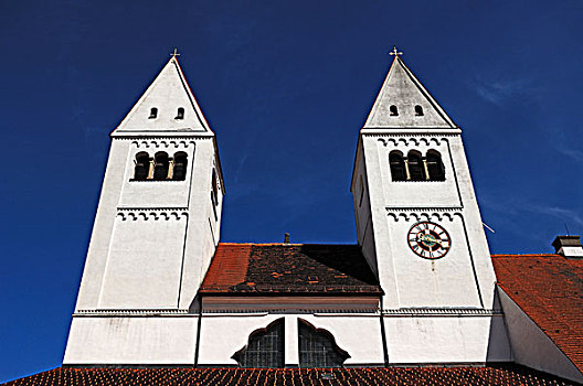塔,斯坦卡顿,教堂,上巴伐利亚,巴伐利亚,德国,欧洲
