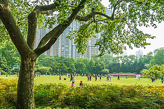 城市休闲区