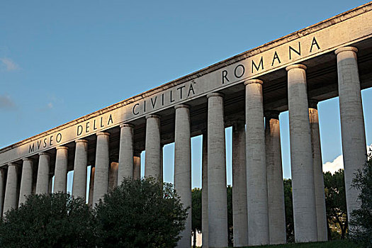 门廊,柱子,东方,广场,地区,罗马,意大利,欧洲