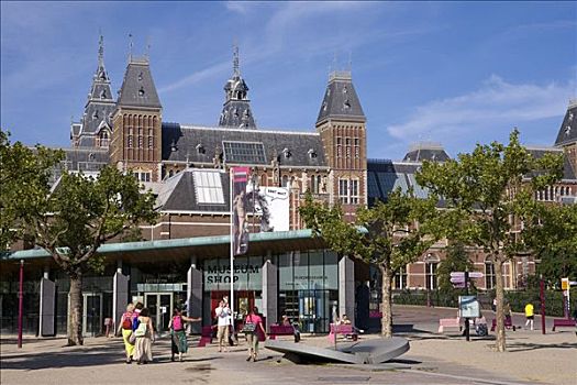 博物馆,店,荷兰国立博物馆,阿姆斯特丹,荷兰,欧洲