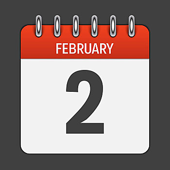 二月,日程,象征,矢量,插画,设计,装饰,办公室,文件,申请,标识,白天,日期,月份,假日,土拨鼠