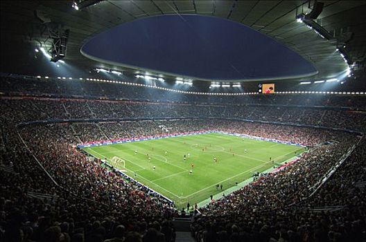 足球比赛,慕尼黑,德国