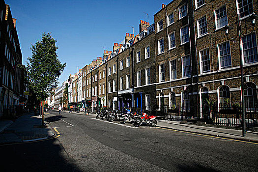 街道,伦敦,英国
