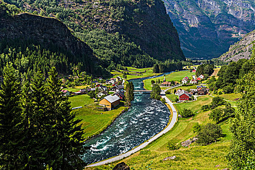 风景,铁路,挪威