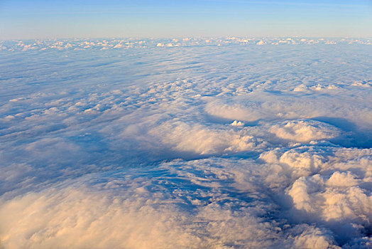 云,毯子,俯视,大卡纳利岛,加纳利群岛,西班牙,欧洲