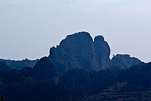 湖南新宁县,中国丹霞,崀山,骆驼峰