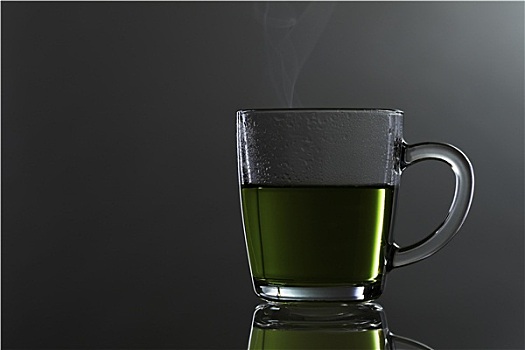 蒸汽,绿茶