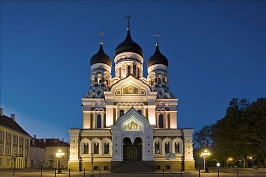 大教堂,塔林,爱沙尼亚,波罗的海国家
