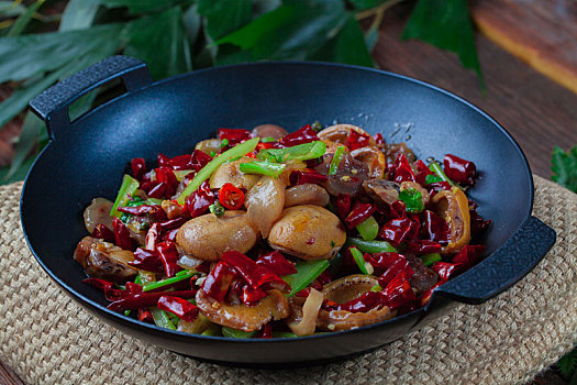 中华美食创意料理干锅回锅肉