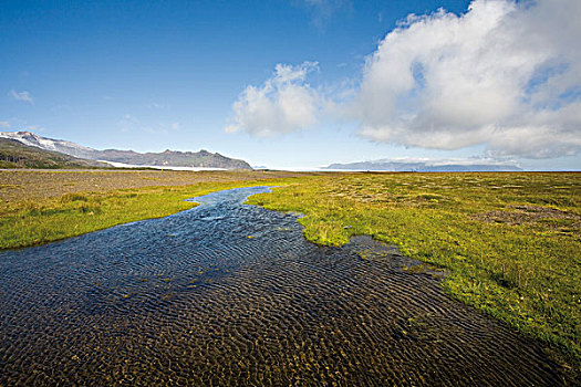 乡村,路线,冰岛
