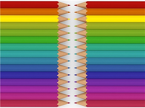铅笔,彩色