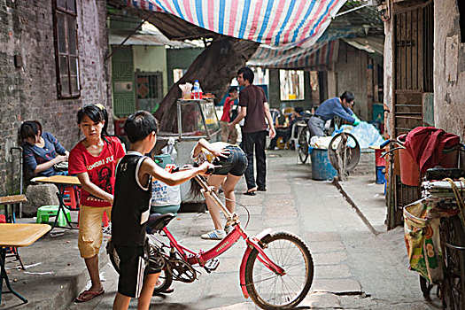 小路,广州,中国