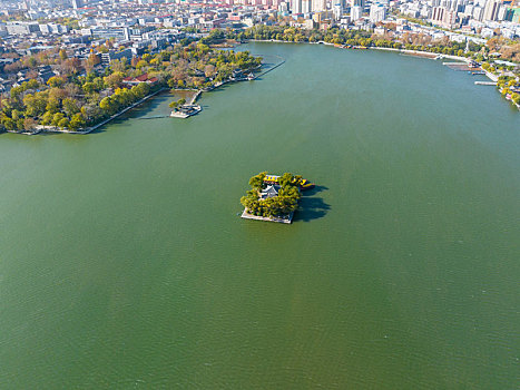 济南大明湖风光