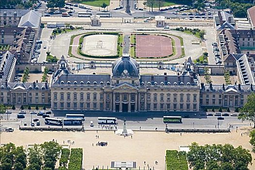 航拍,政府建筑,巴黎,法国