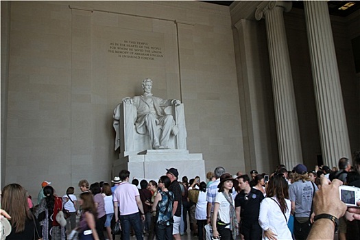 雕塑,林肯纪念堂,华盛顿