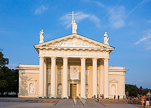 维尔纽斯,大教堂,立陶宛,欧洲