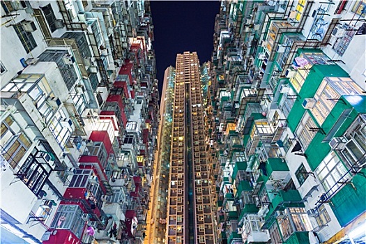 人口过剩,建筑,香港