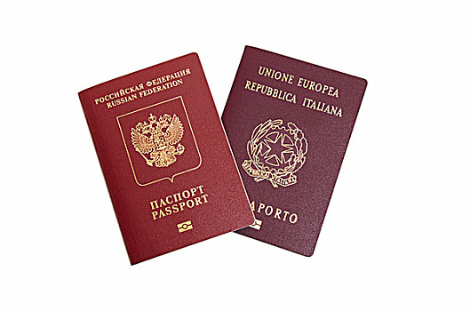 意大利,俄罗斯,护照