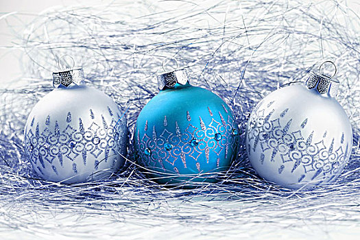 圣诞节,彩球,闪亮装饰物