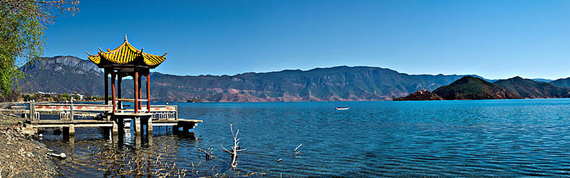 泸沽湖自然景观