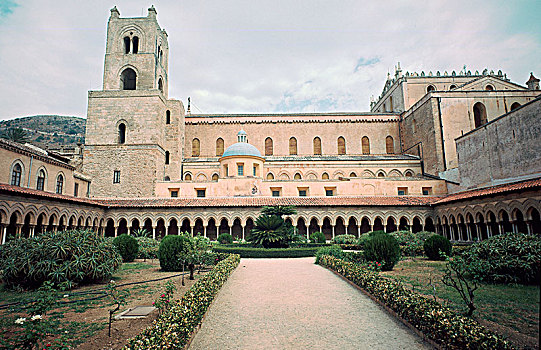 蒙雷阿莱大教堂,西西里,12世纪,艺术家,未知
