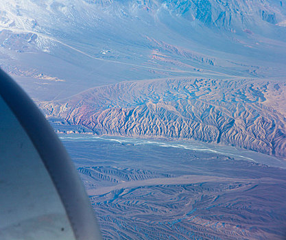 新疆回北京飞机上的摄影
