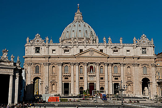 建筑,圣徒,圣彼得大教堂,罗马