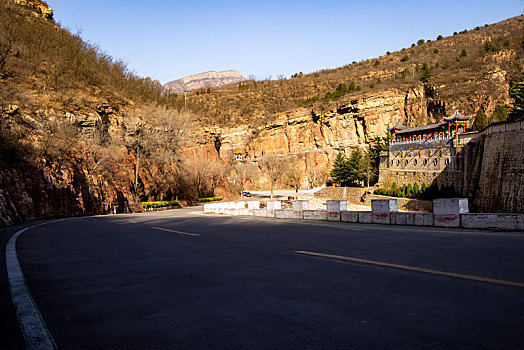 石家庄市,井陉县,太行山风光