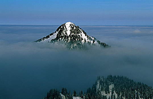 阿尔卑斯山,雾