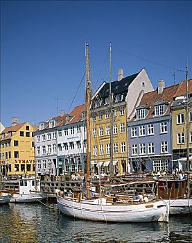 纽哈温运河,哥本哈根,丹麦