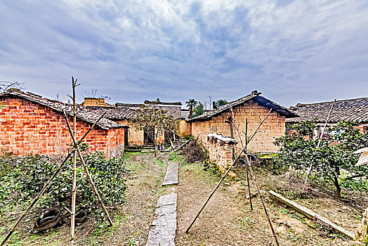 江西省鹰潭市竹桥古村居民住宅建筑景观