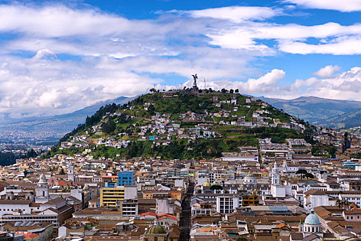 山,基多,厄瓜多尔