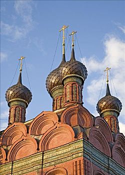 主显节,教堂,雅罗斯拉夫尔,俄罗斯