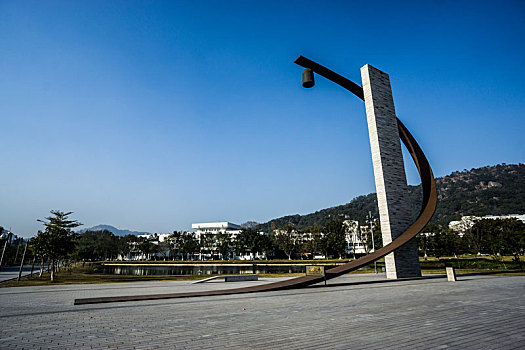 广东,汕头大学,内景