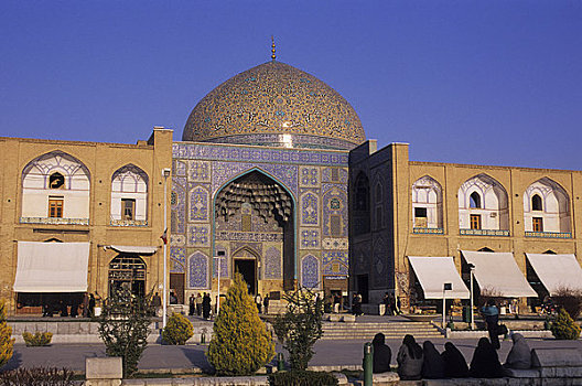 伊朗,伊斯法罕,广场,清真寺